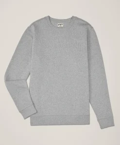 Organic Brushed Fleece Crew Sweatshirt