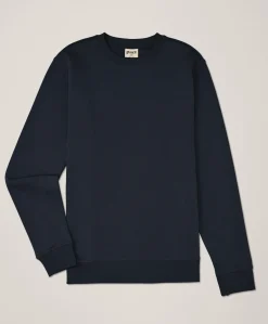 Organic Brushed Fleece Crew Sweatshirt