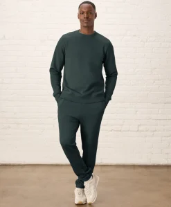 Organic Brushed Fleece Crew Sweatshirt