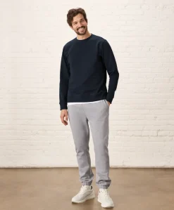 Organic Brushed Fleece Crew Sweatshirt
