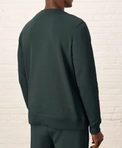 Organic Brushed Fleece Crew Sweatshirt