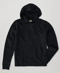 Organic Brushed Fleece Pullover Hoodie
