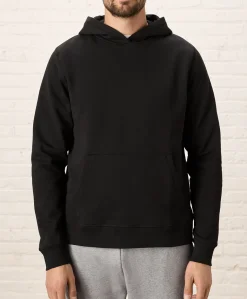 Organic Brushed Fleece Pullover Hoodie