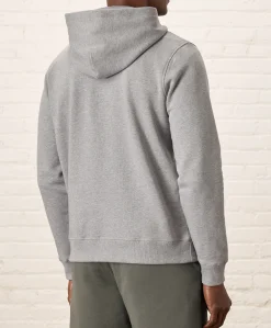 Organic Brushed Fleece Pullover Hoodie