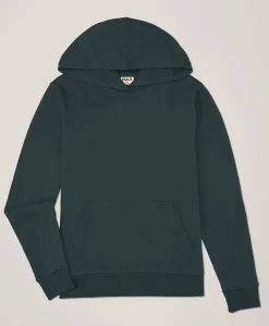 Organic Brushed Fleece Pullover Hoodie