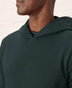 Organic Brushed Fleece Pullover Hoodie