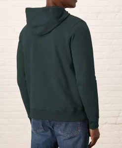 Organic Brushed Fleece Pullover Hoodie
