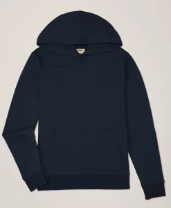 Organic Brushed Fleece Pullover Hoodie
