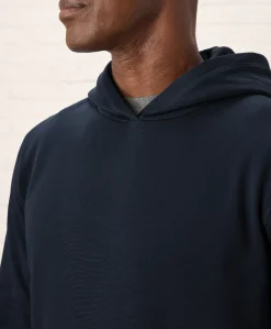 Organic Brushed Fleece Pullover Hoodie