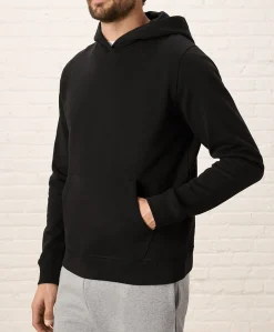 Organic Brushed Fleece Pullover Hoodie
