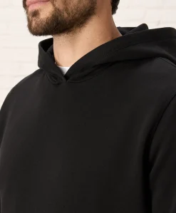 Organic Brushed Fleece Pullover Hoodie