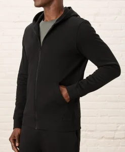 Organic Brushed Fleece Zip Hoodie