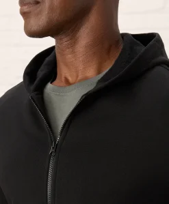 Organic Brushed Fleece Zip Hoodie