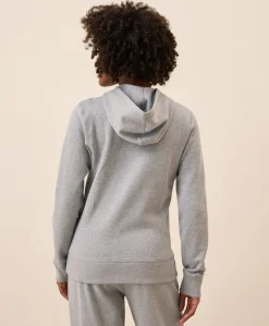 Organic Brushed Fleece Zip Hoodie