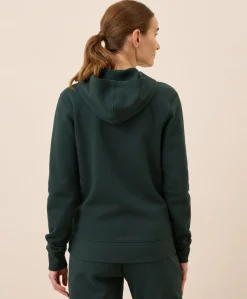Organic Brushed Fleece Zip Hoodie