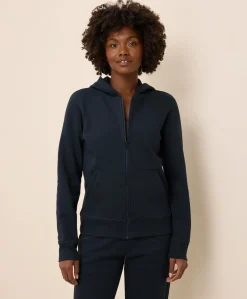 Organic Brushed Fleece Zip Hoodie