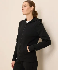 Organic Brushed Fleece Zip Hoodie