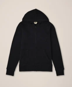 Organic Brushed Fleece Zip Hoodie