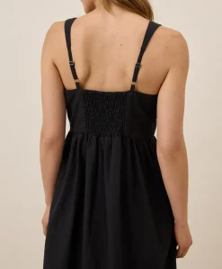 Organic Canopy Linen Blend Easy Tank Dress