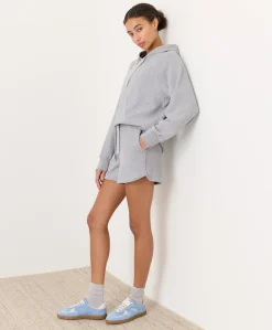 Organic Cloudknit Curved Hem Short