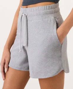 Organic Cloudknit Curved Hem Short