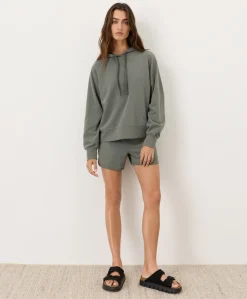 Organic Cloudknit Curved Hem Short