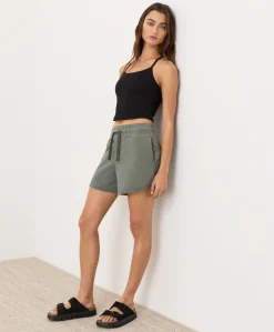 Organic Cloudknit Curved Hem Short