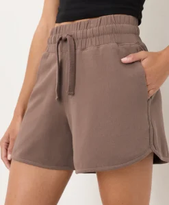 Organic Cloudknit Curved Hem Short