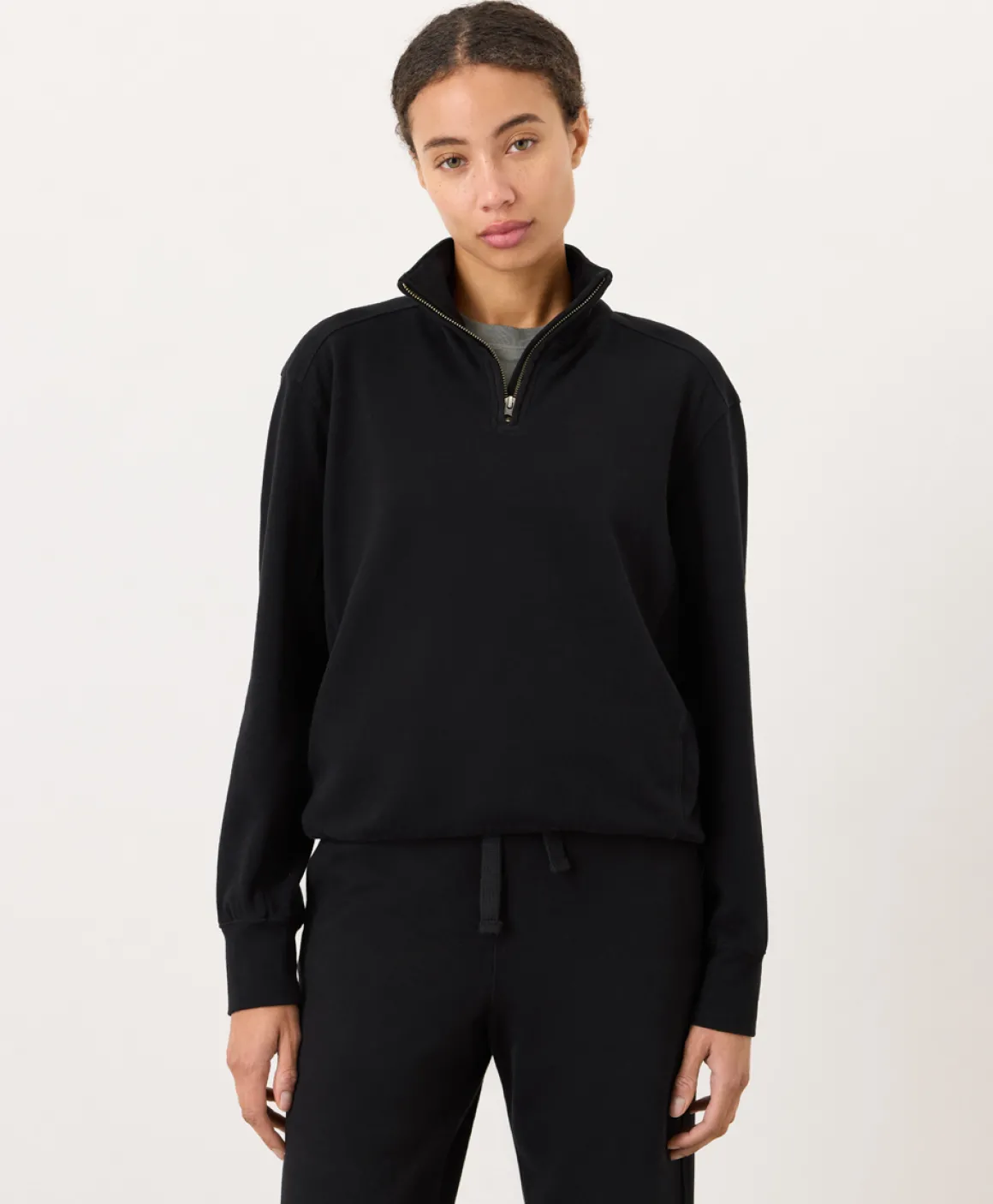 Organic Cloudknit Quarter Zip