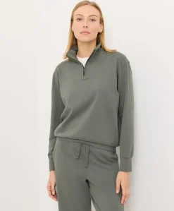 Organic Cloudknit Quarter Zip