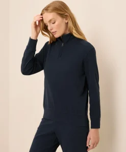 Organic Cloudknit Quarter Zip
