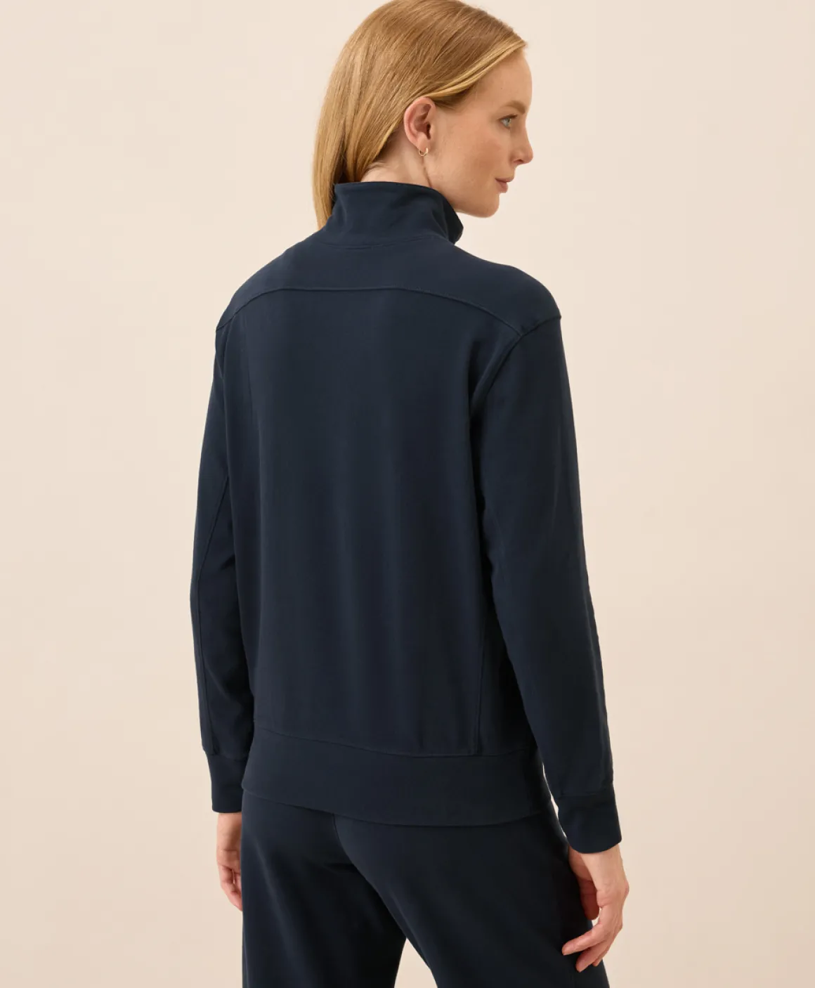 Organic Cloudknit Quarter Zip
