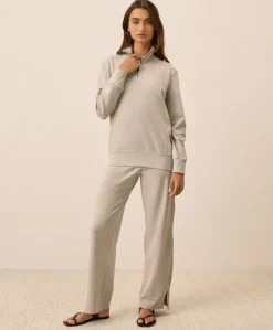 Organic Cloudknit Quarter Zip