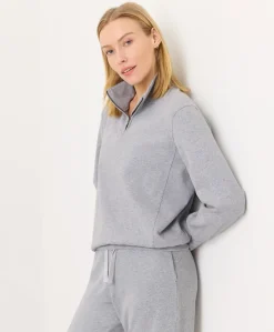 Organic Cloudknit Quarter Zip