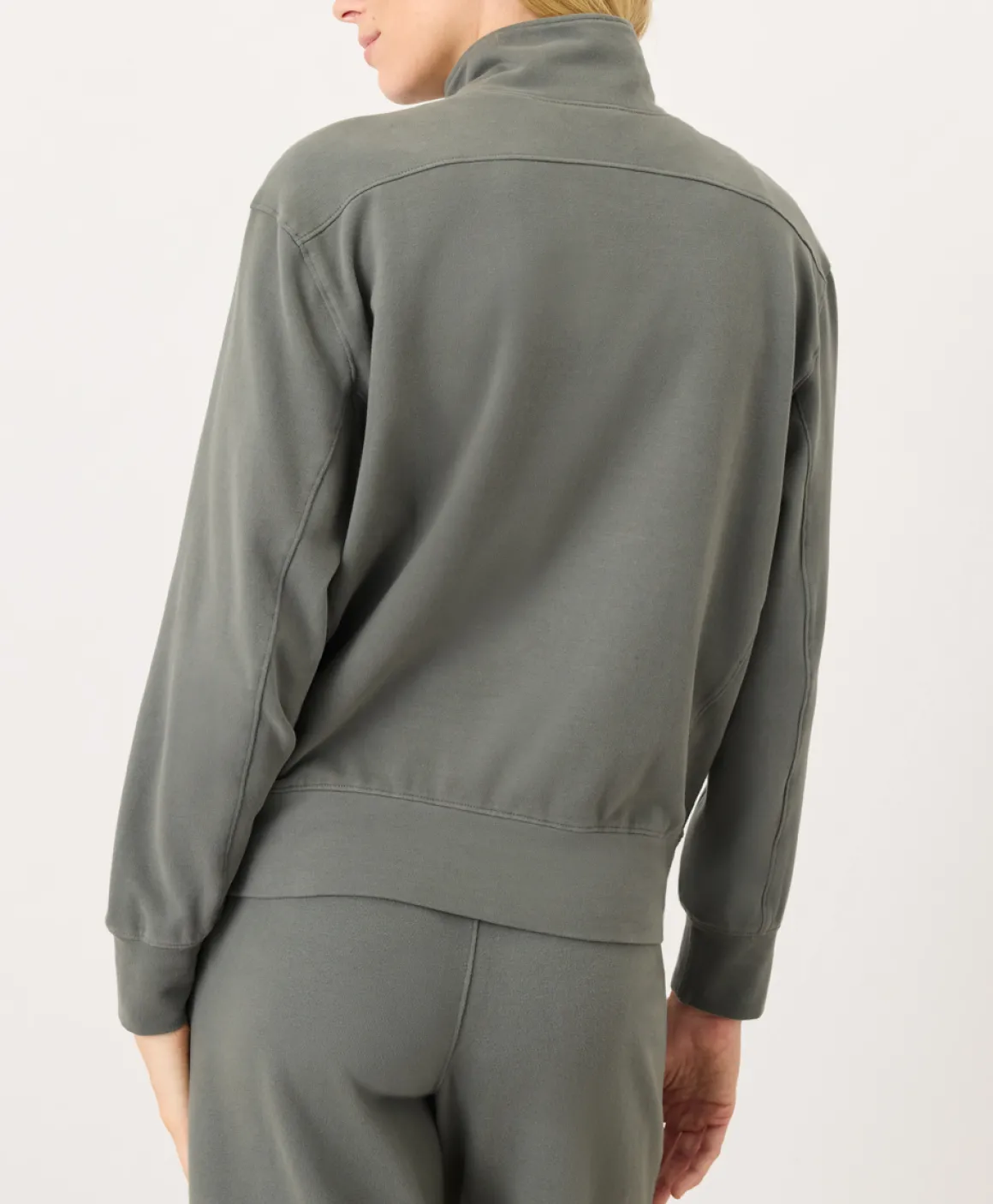 Organic Cloudknit Quarter Zip