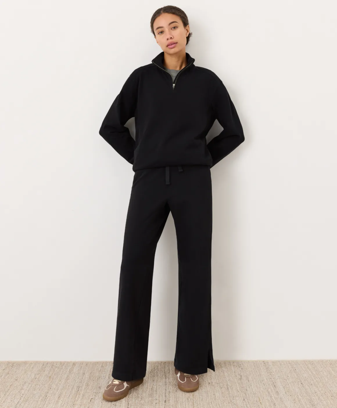 Organic Cloudknit Quarter Zip