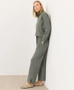 Organic Cloudknit Wide Leg Pant