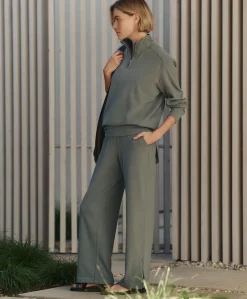 Organic Cloudknit Wide Leg Pant