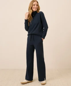 Organic Cloudknit Wide Leg Pant
