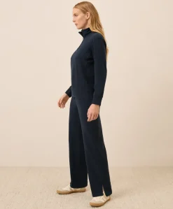 Organic Cloudknit Wide Leg Pant