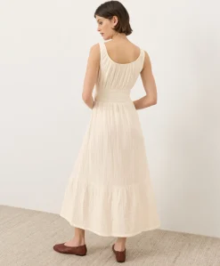 Organic Coastal Double Gauze Cami Dress
