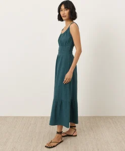 Organic Coastal Double Gauze Cami Dress