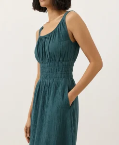 Organic Coastal Double Gauze Cami Dress