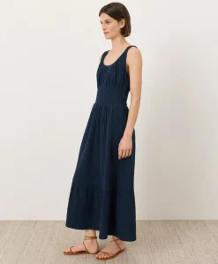 Organic Coastal Double Gauze Cami Dress