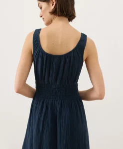 Organic Coastal Double Gauze Cami Dress