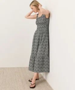 Organic Coastal Double Gauze Cami Dress