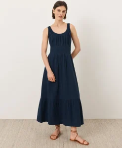 Organic Coastal Double Gauze Cami Dress