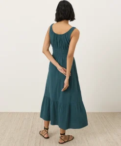 Organic Coastal Double Gauze Cami Dress