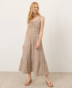 Organic Coastal Double Gauze Cami Dress