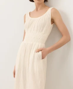 Organic Coastal Double Gauze Cami Dress